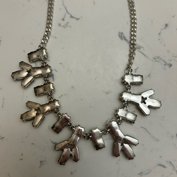 Joe Fresh Statement Necklace in Light Green Stones - Picture 3 of 3